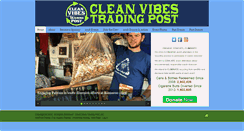Desktop Screenshot of cleanvibestradingpost.org